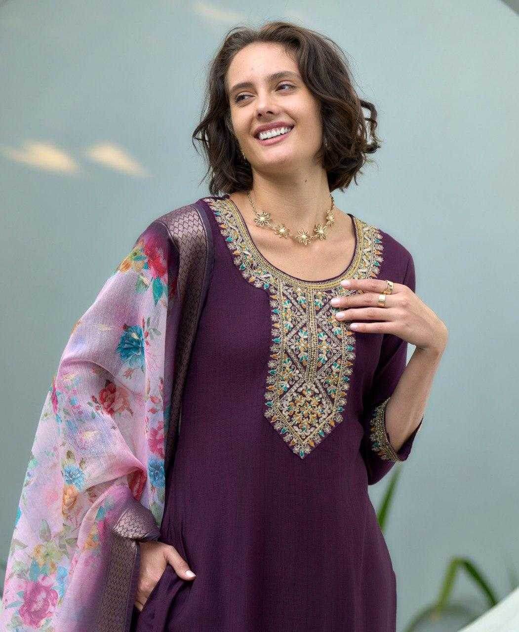 Silk Casual Ethnic Kurti - MYLUXURY LANE ENTERPRISE